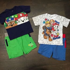 🐾 Paw Patrol Outfits - 3T